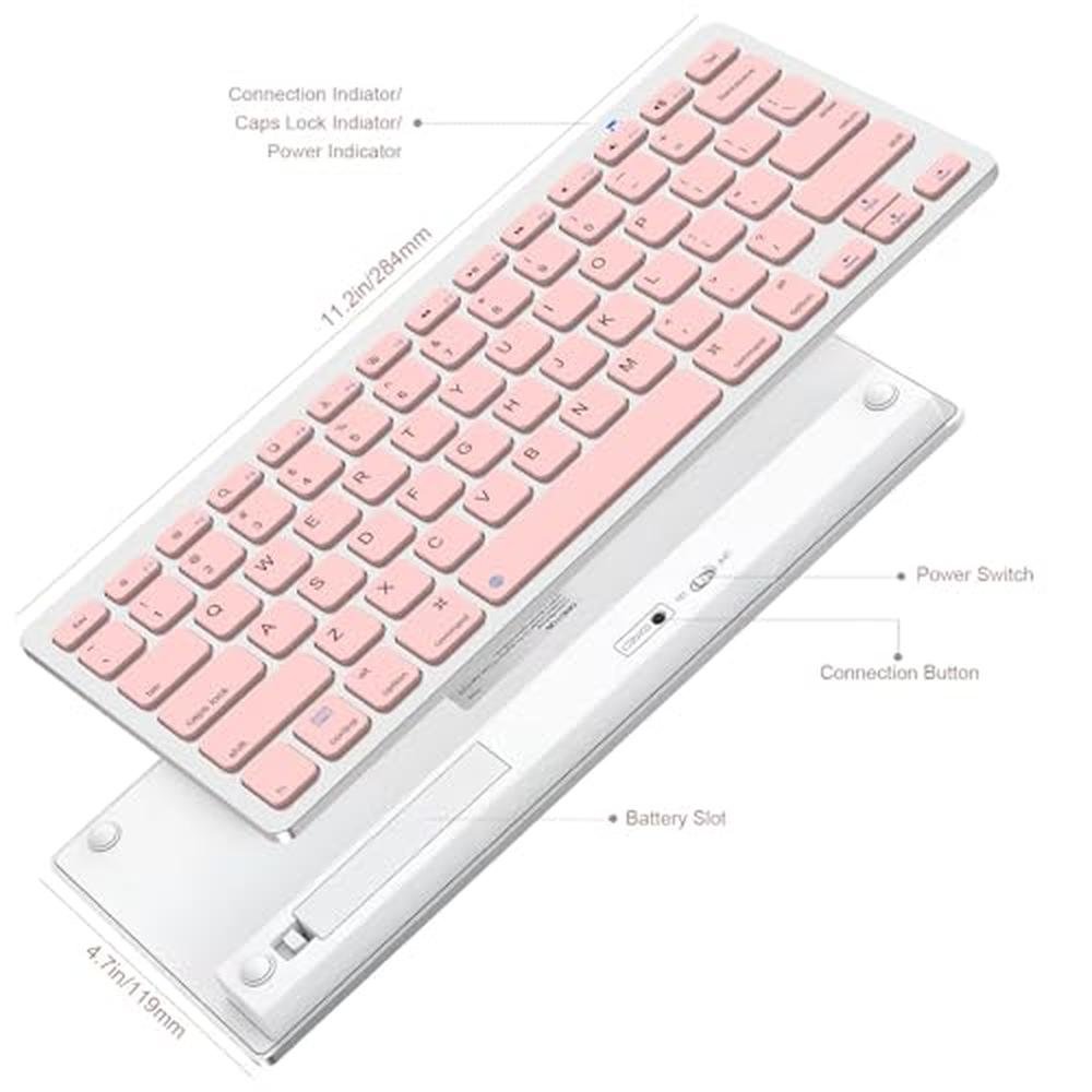 iPad Keyboard: Wireless Bluetooth Keyboard for 10th – In Use