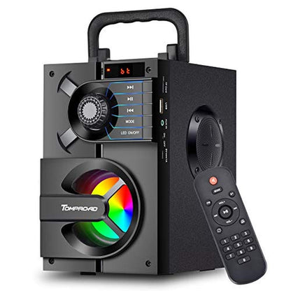 Bluetooth Speakers: Portable Bluetooth Speakers with – Front View