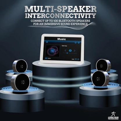 Bluetooth Speaker: Premium Wireless Stereo Dual Pairing – Side View