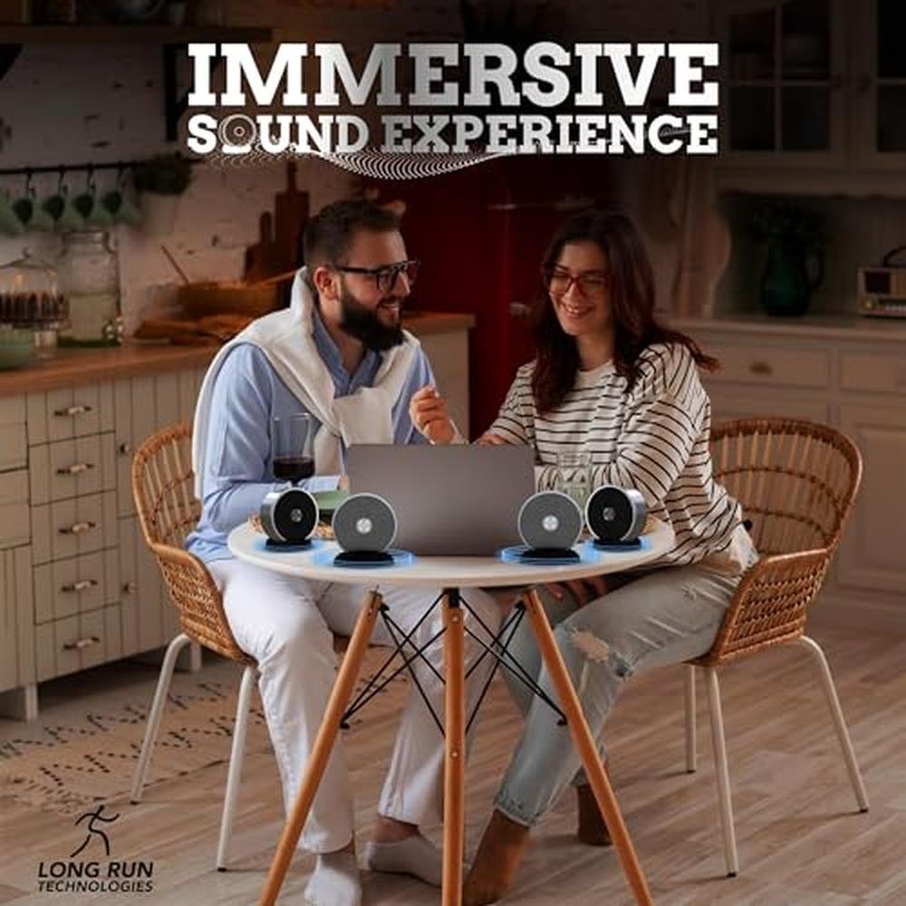 Bluetooth Speaker: Premium Wireless Stereo Dual Pairing – Packaging