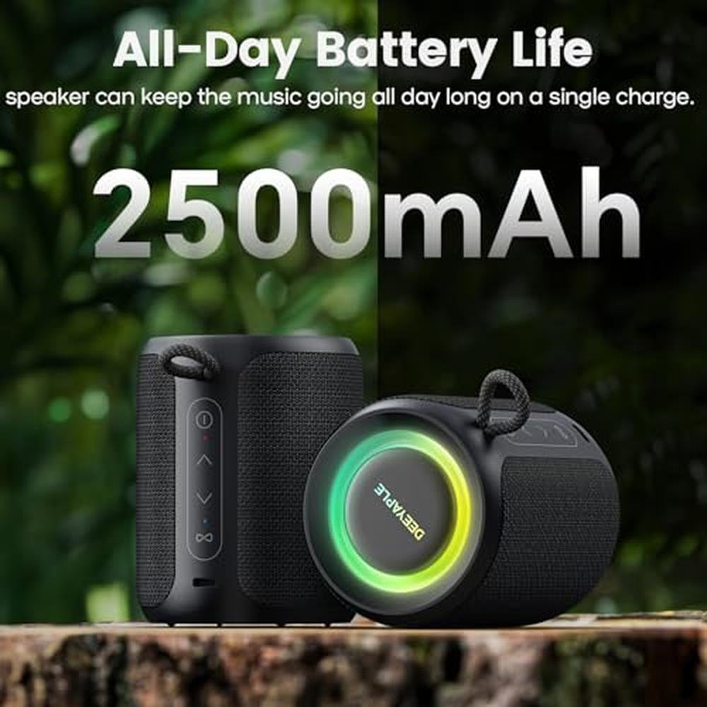 Speaker Bluetooth: Premium Wireless IP67 Waterproof – Close-up Detail
