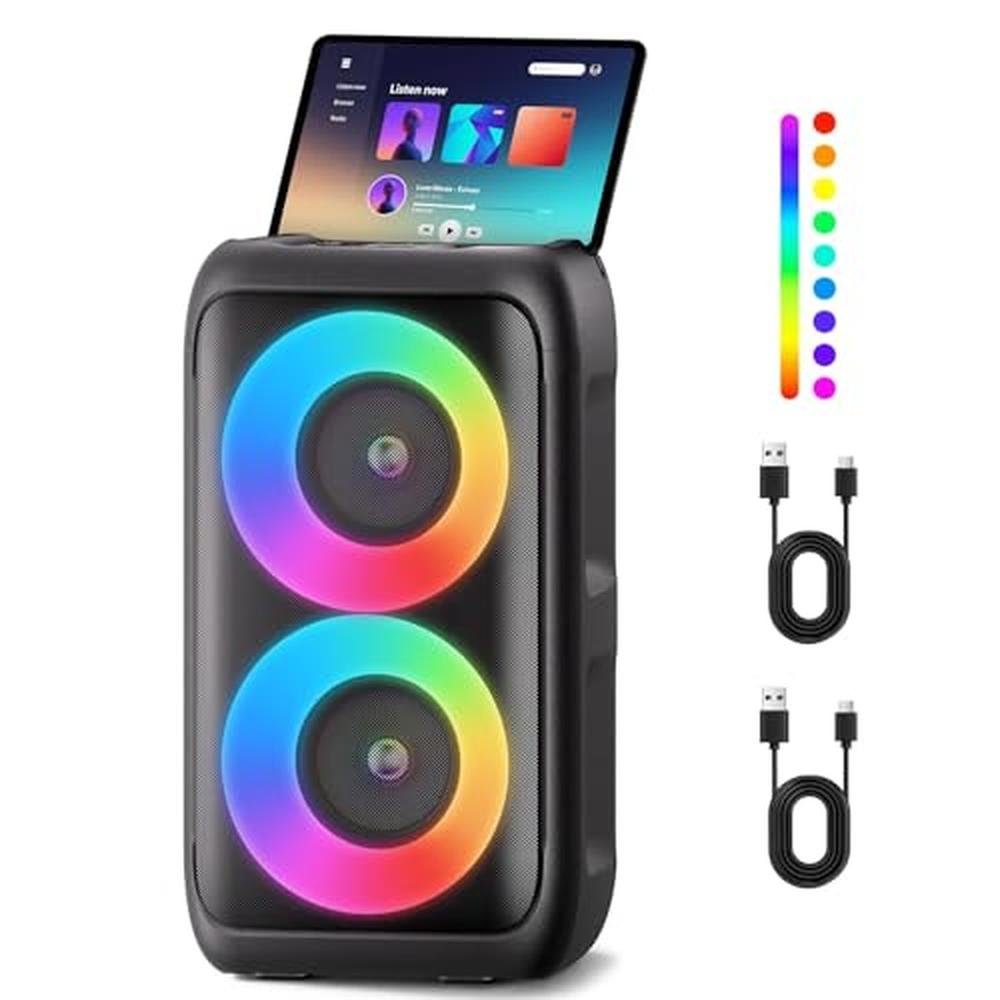 Bluetooth Speaker Party: USA Warehouse Big Party Speaker – Front View