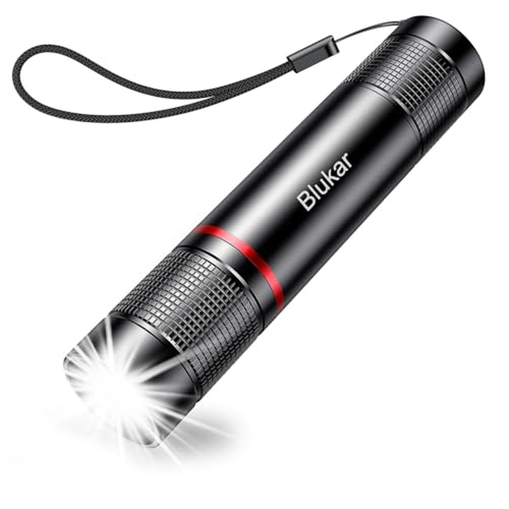 Flashlight Blukar: Blukar Flashlight Rechargeable High – Front View