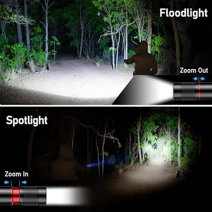 Flashlight Blukar: Blukar Flashlight Rechargeable High – Close-up Detail