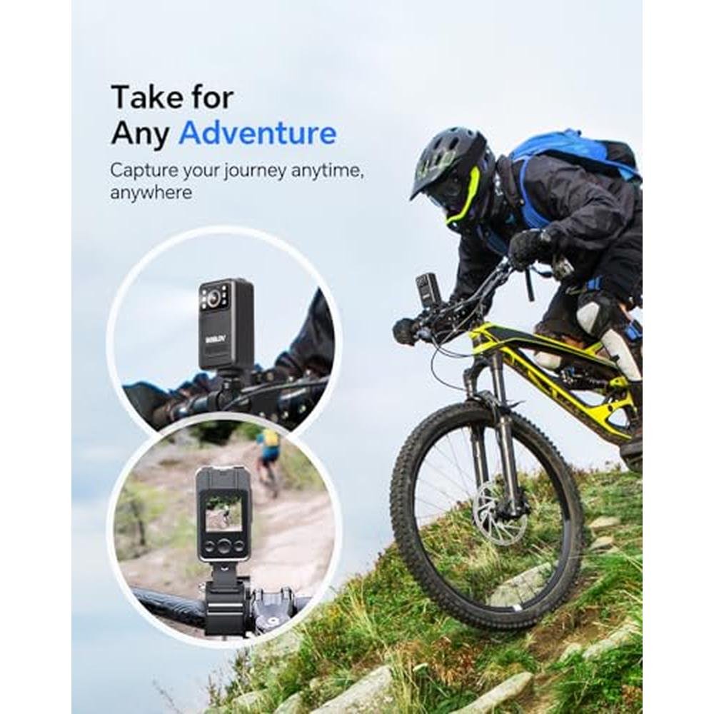 Camera Boblov: BOBLOV A28 Small Body Camera Mini Video – Side View