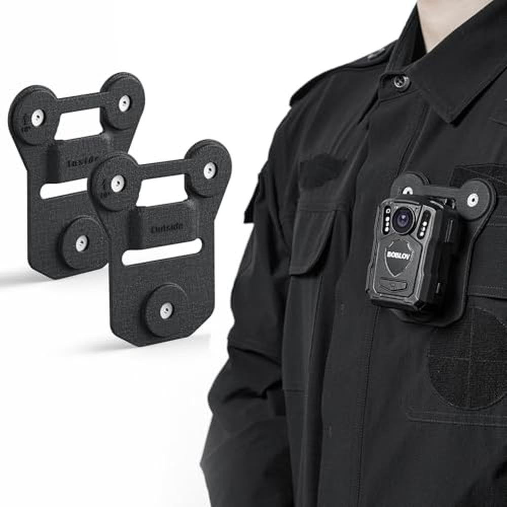Camera Boblov: Boblov Body Camera Magnet Mount 6pcs Magnets – Front View