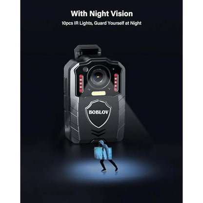 Body Camera: BOBLOV KJ25 1080P High-End Body Cam – In Use
