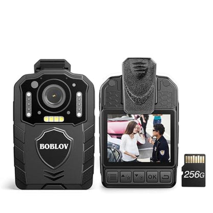 Body Camera: BOBLOV KJ25 1080P – Front View