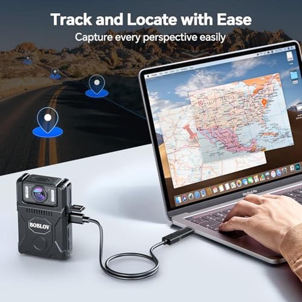 Body Cam: BOBLOV M7 256G 180 Rotatable Lens – In Use
