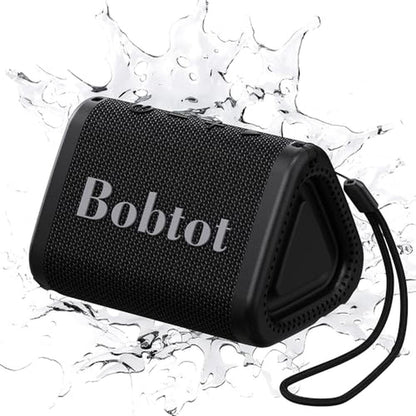 Speaker Bobtot: Bobtot Portable Bluetooth Speaker Wireless – Front View