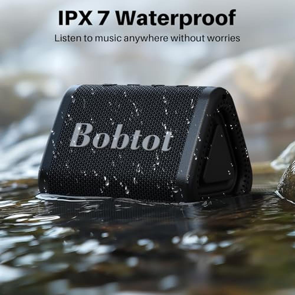 Speaker Bobtot: Bobtot Portable Bluetooth Speaker Wireless – Close-up Detail