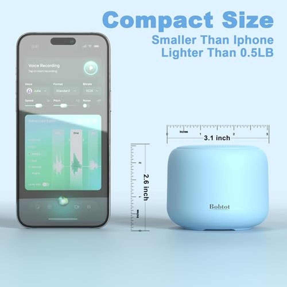 Bobtot Portable Bluetooth Speaker – Close-up Detail