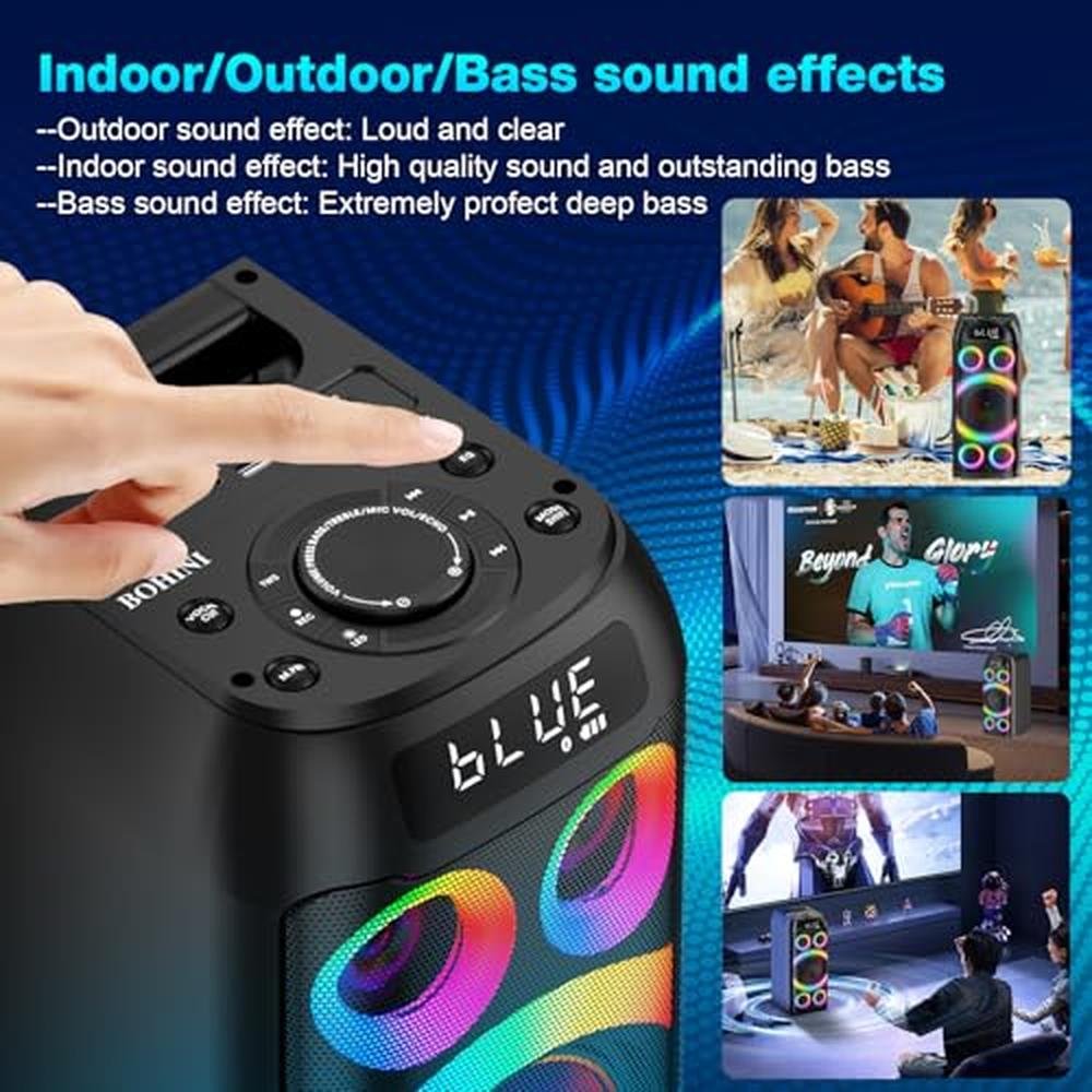 BOHINI Bluetooth Speaker 160W – In Use