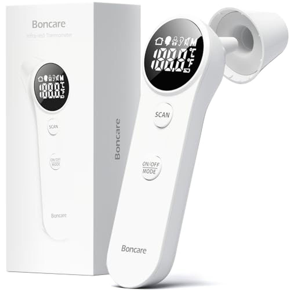 Thermometer Boncare: Boncare Ear and Forehead Thermometer – Front View