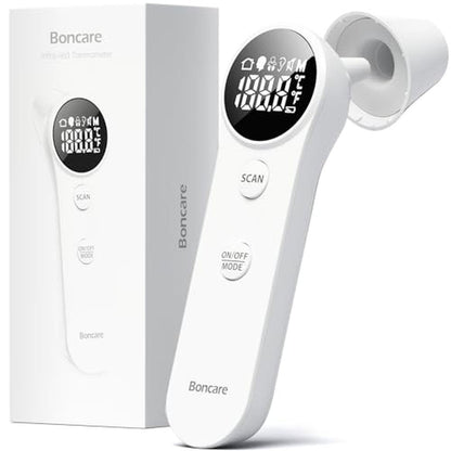 Thermometer Boncare: Boncare Ear and Forehead Thermometer – Front View