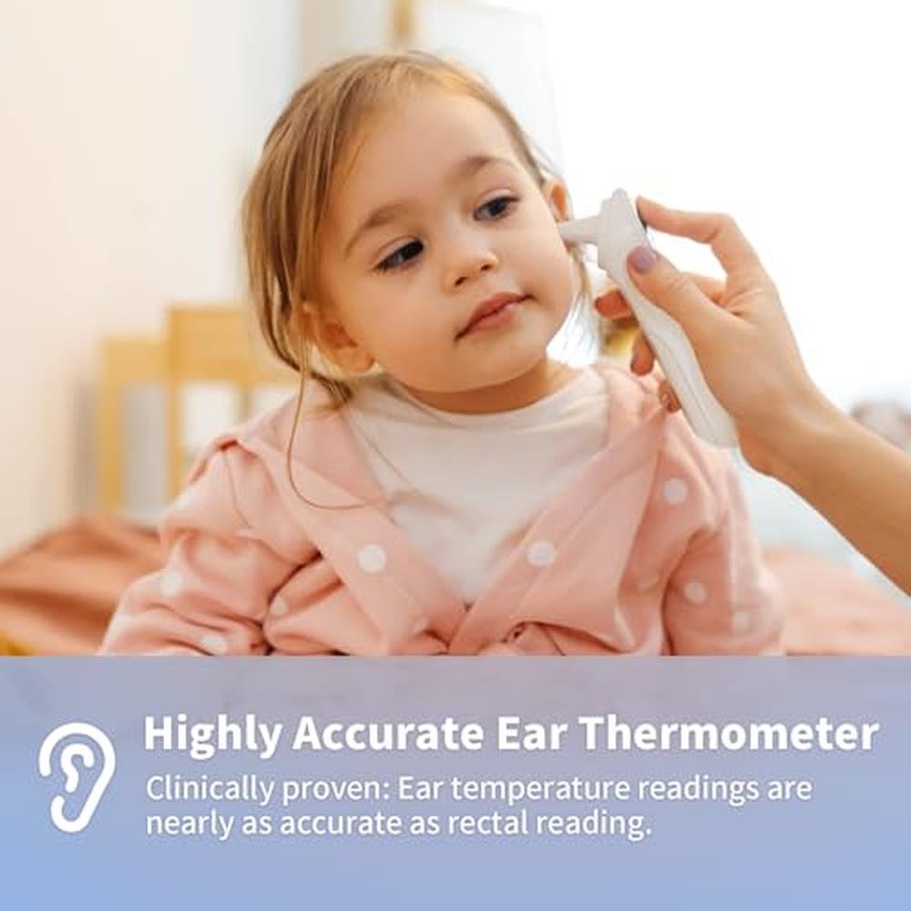 Thermometer Boncare: Boncare Ear and Forehead Thermometer – In Use
