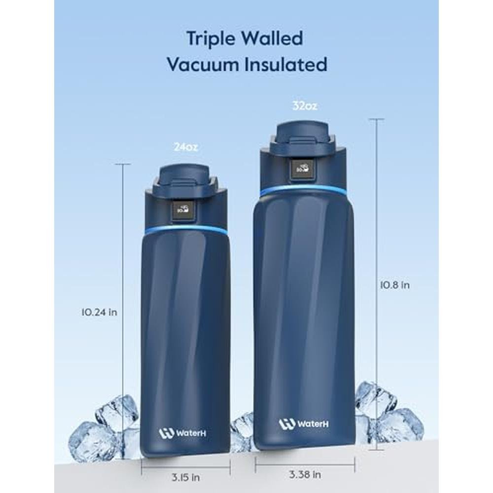 Smart Water Bottle: BOOST 24oz BPA-Free Stainless Steel – Packaging