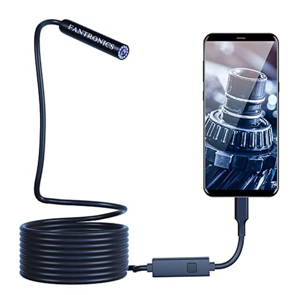 Camera Borescope: Fantronics Industrial Endoscope IP67 – Front View