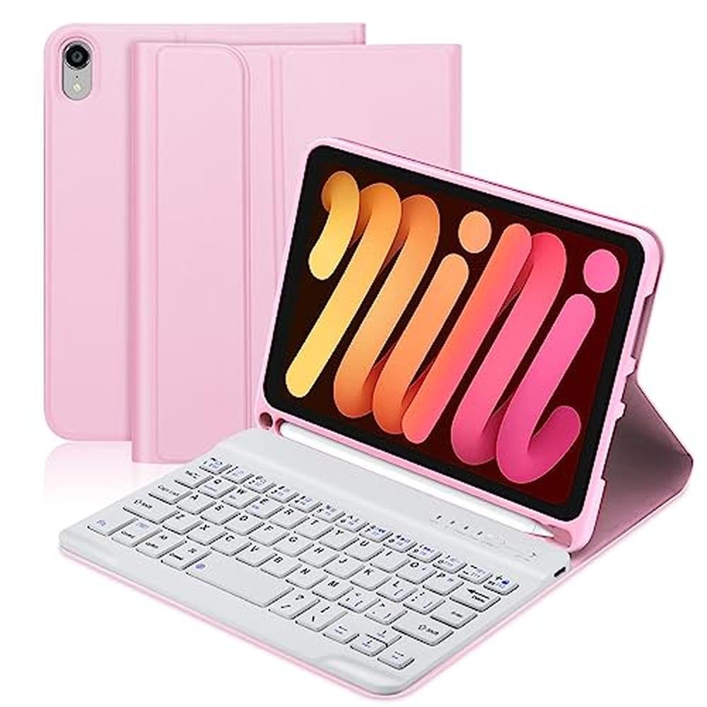 2024 iPad Mini 7th Gen Keyboard Case – Front View