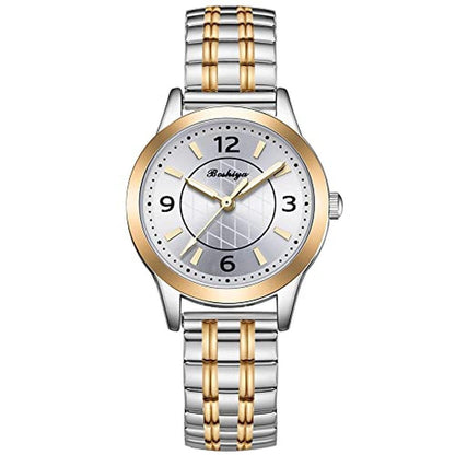 Gold BOSHIYA Watches for Women – Front View