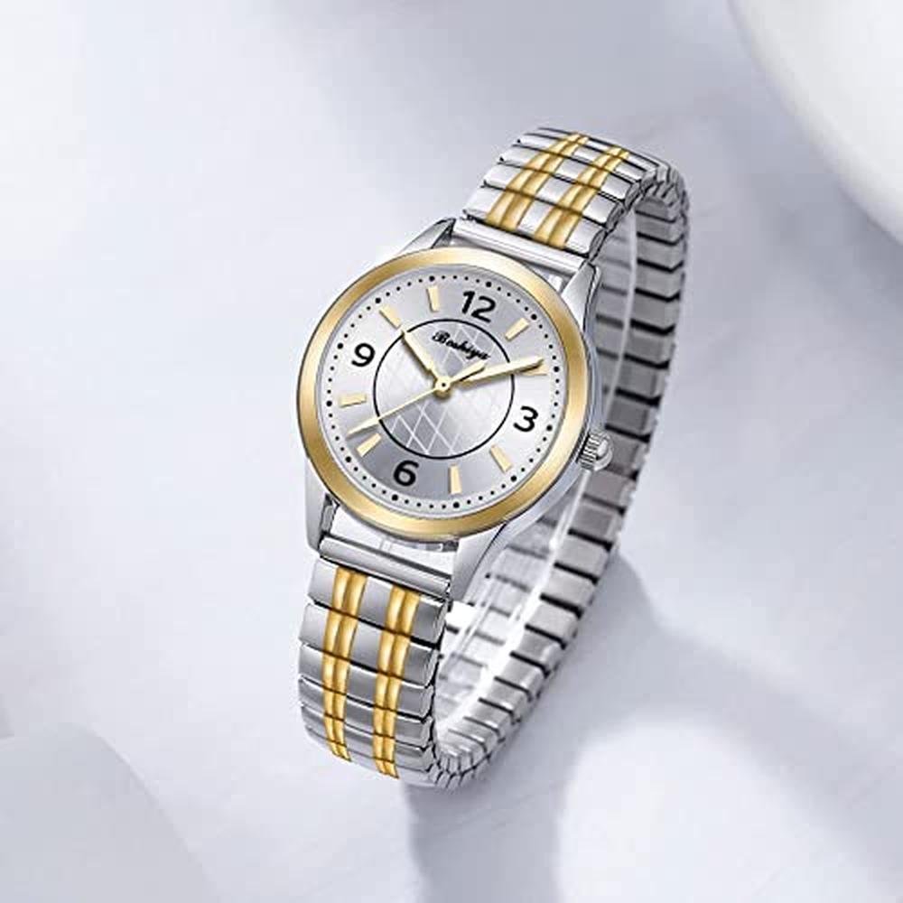 Gold BOSHIYA Watches for Women – Side View
