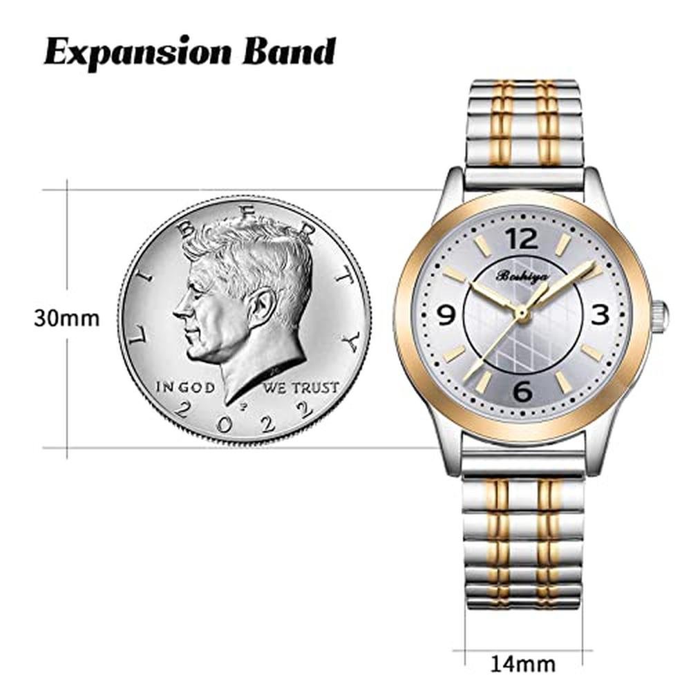 Gold BOSHIYA Watches for Women – Close-up Detail