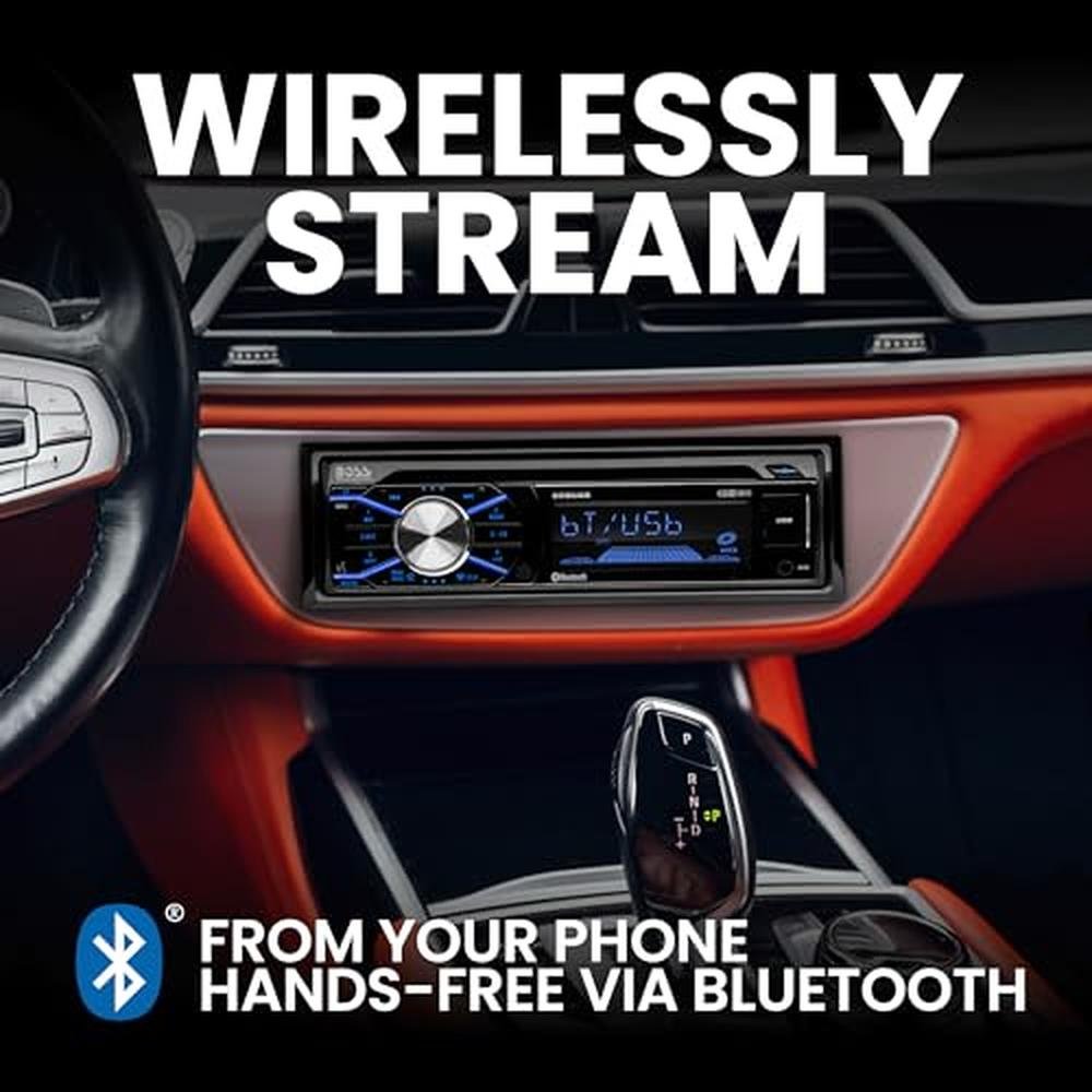 BOSS Audio Systems 508UAB Car Stereo – In Use
