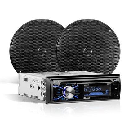 BOSS Audio Systems 656BCK Car Stereo Package – Front View