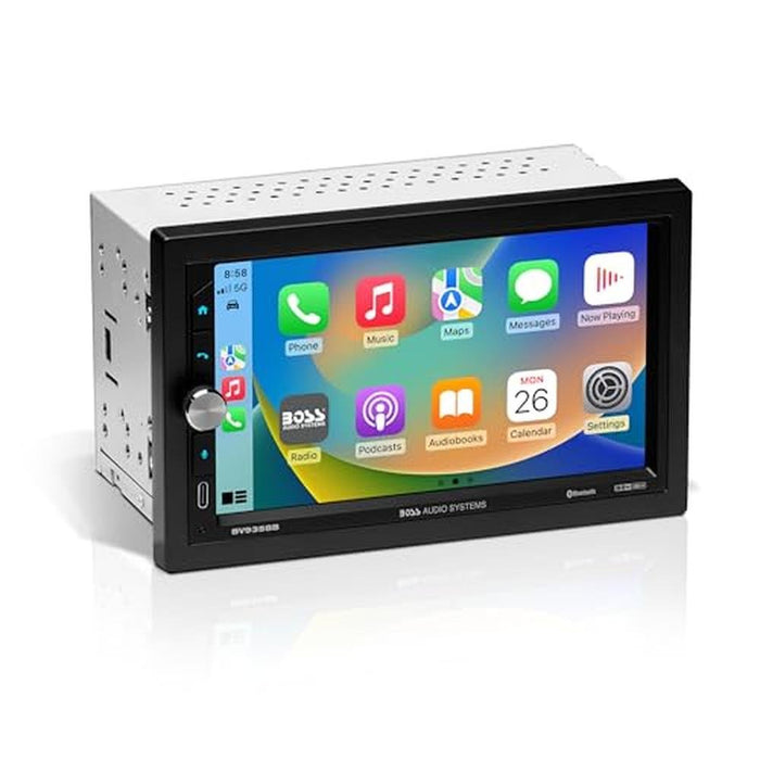 BOSS Audio Systems BV9358B Car Stereo Wireless CarPlay – Front View