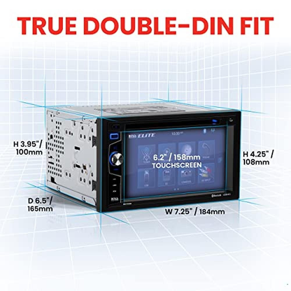 BOSS Audio Systems Elite BV755B Car Stereo System – Close-up Detail