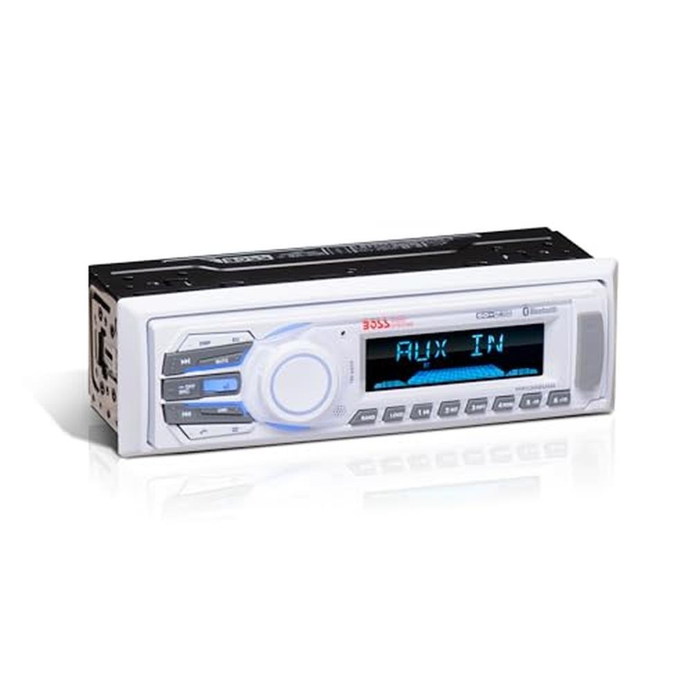 BOSS Audio Systems MR1308UAB Marine Receiver – Front View
