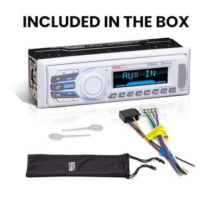 BOSS Audio Systems MR1308UAB Marine Receiver – In Use