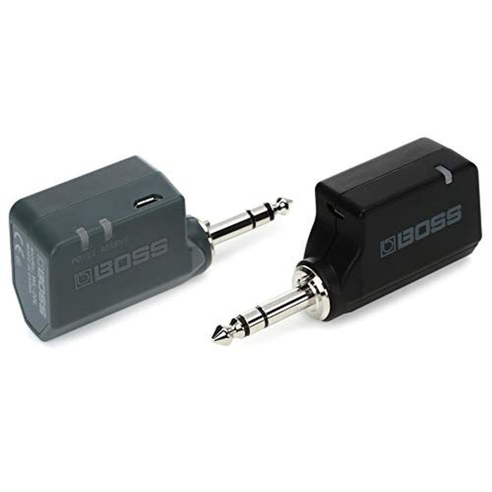 BOSS WL-20L Wireless Guitar System Transmitter and Receiver – Front View