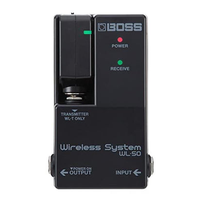 BOSS WL-50 Guitar Wireless Virtual Cable for Pedalboards – Front View
