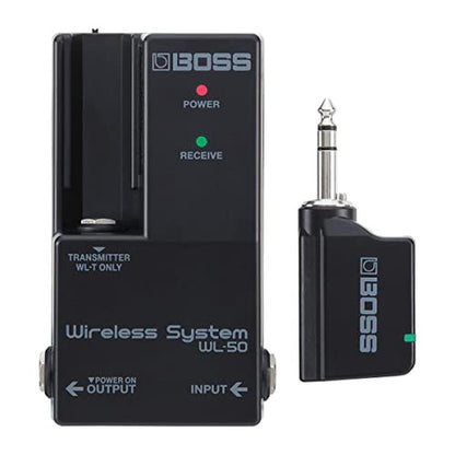BOSS WL-50 Guitar Wireless Virtual Cable for Pedalboards – Packaging