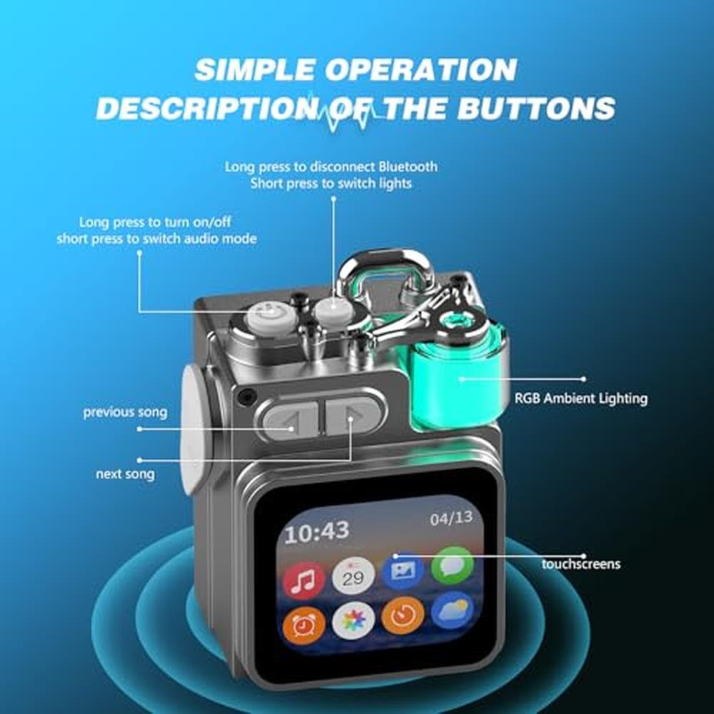 Wild Speaker: Bosta Portable Bluetooth Speaker with Touch – Close-up Detail