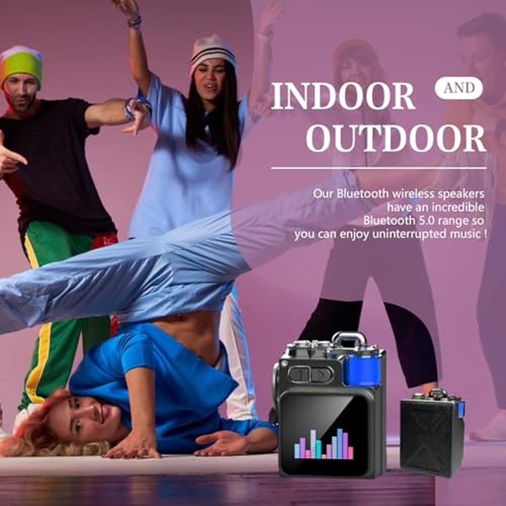 Wild Speaker: Bosta Portable Bluetooth Speaker with Touch – In Use