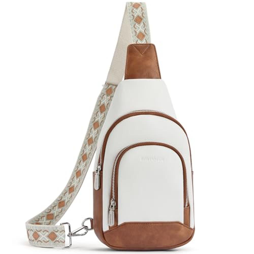 Bostanten Sling Bag: Premium Leather Crossbody Bag – Front View