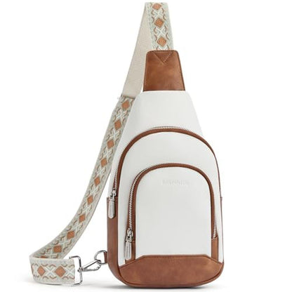 Bostanten Sling Bag: Premium Leather Crossbody Bag – Front View