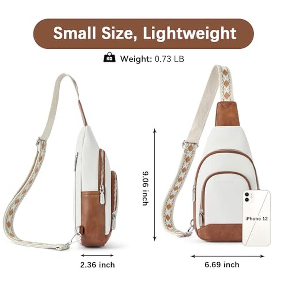 Bostanten Sling Bag: Premium Leather Crossbody Bag – Close-up Detail