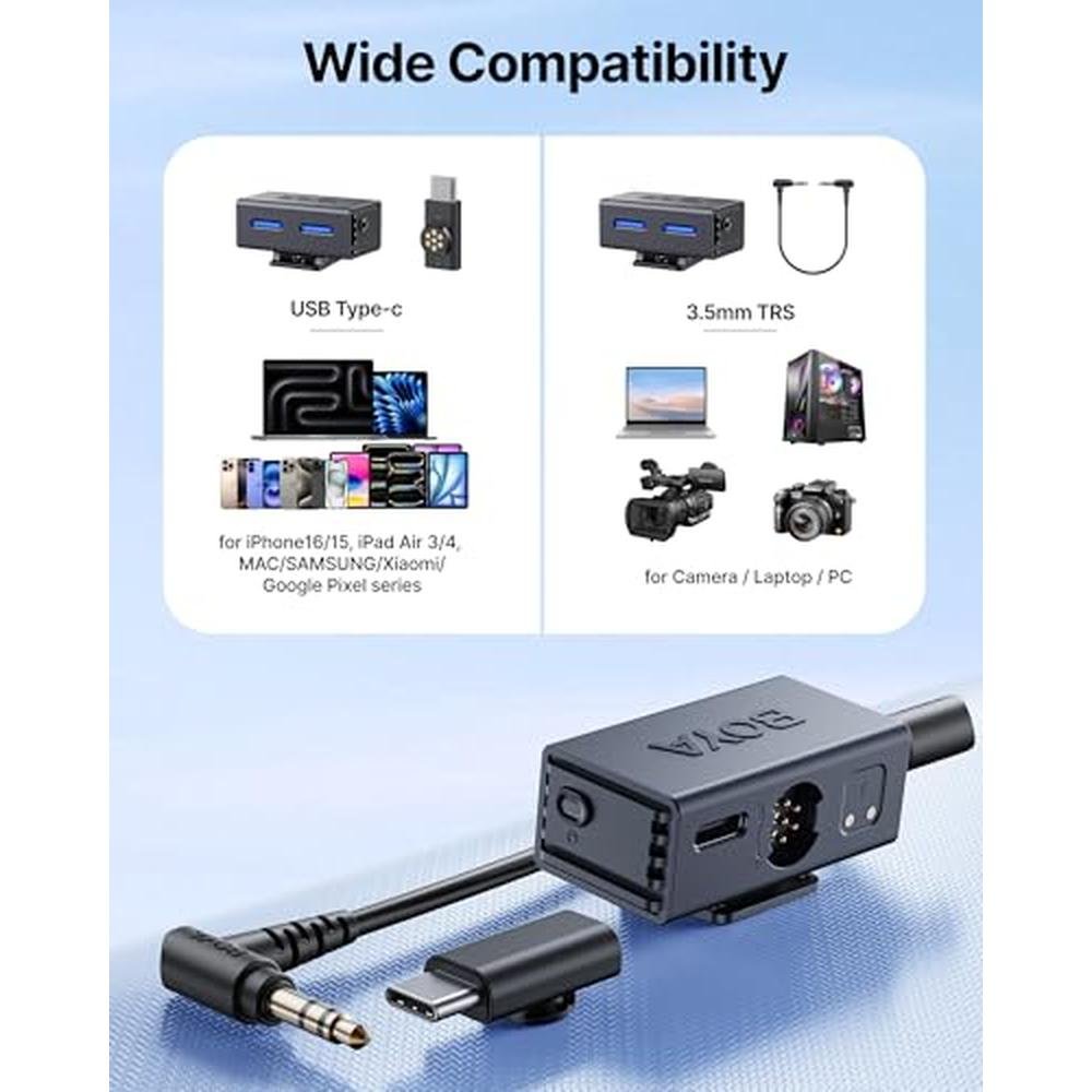 BOYA BOYALINK 3 Wireless Lavalier Microphone – Packaging