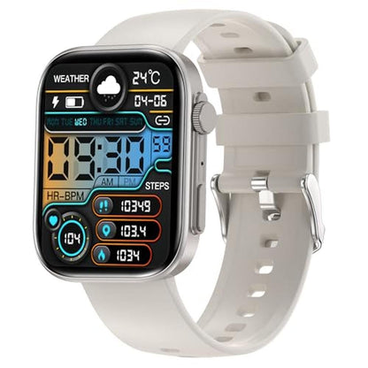 Bribejat Smart Watch: Premium IP68 Waterproof Fitness – Front View