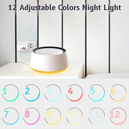 Noise Machine: Brown Noise Sound Machine with 30 Soothing – Close-up Detail
