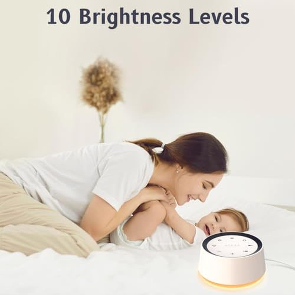 Noise Machine: Brown Noise Sound Machine with 30 Soothing – In Use