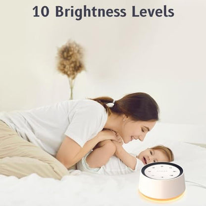 Noise Machine: Brown Noise Sound Machine with 30 Soothing – In Use