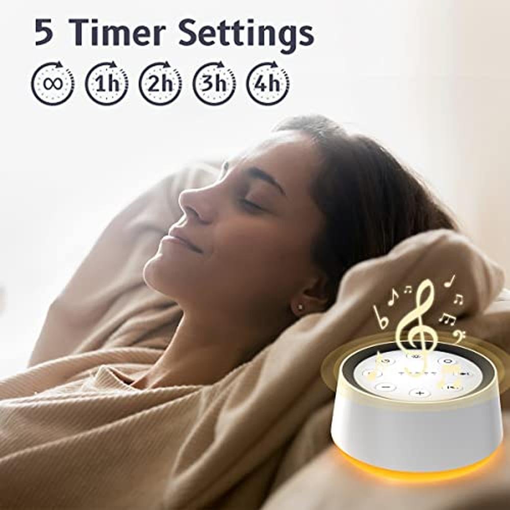 Noise Machine: Brown Noise Sound Machine with 30 Soothing – Packaging