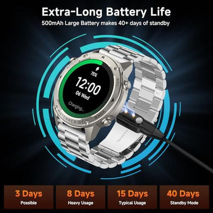 BRUBOSES GPS Smart Watch: Military Rugged Smartwatches – In Use