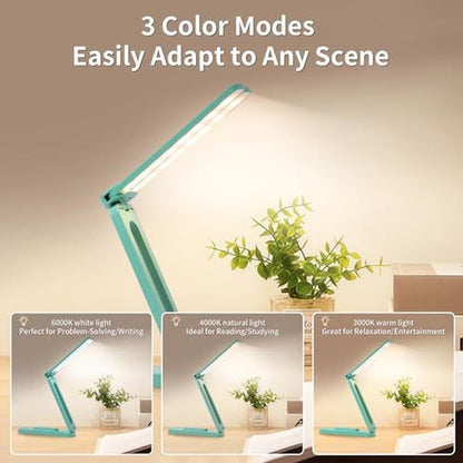 Bsdgeclogy Foldable LED Desk Lamp – Close-up Detail
