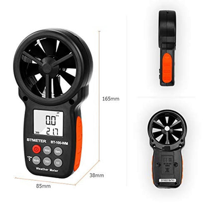 Wind Btmeter: Digital Anemometer Barometer Handheld for – Packaging