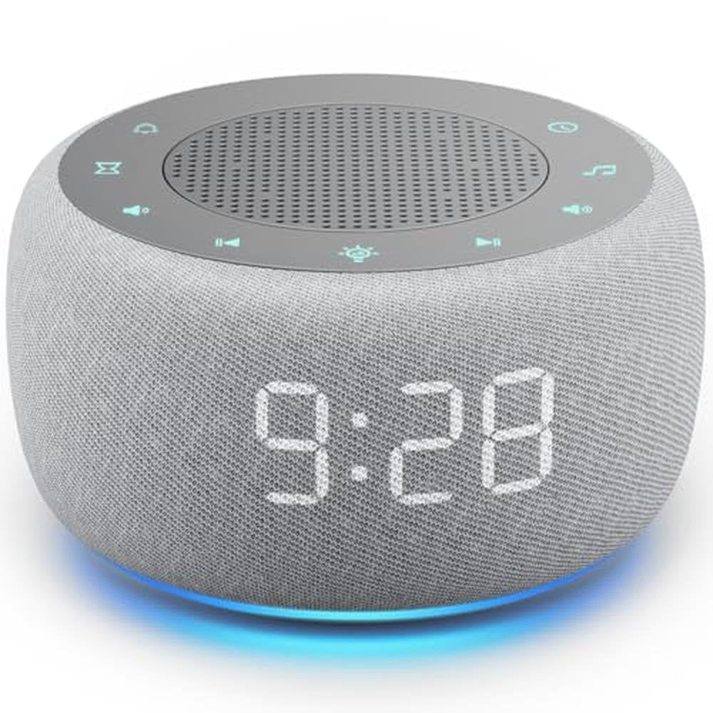 Alarm Machine: Buffbee 2-in-1 Sound Machine & Alarm Clock – Front View